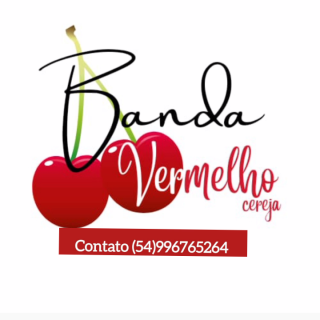 BANDA VERMELHO CEREJA